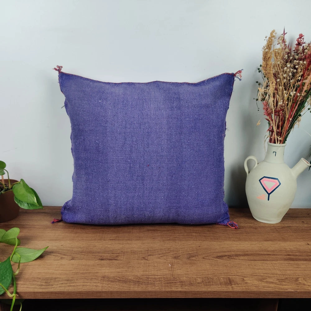 Coussin Sabra violet vintage - MAZIR Décoration