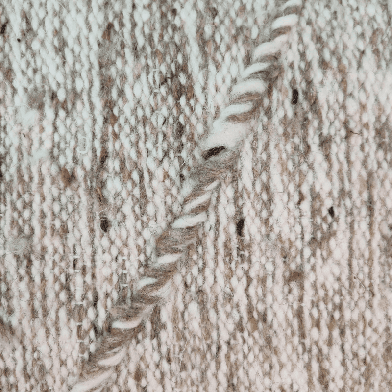 Coussin Kilim blanc bohème chic