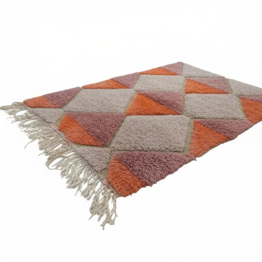 Petit tapis berbère coloré