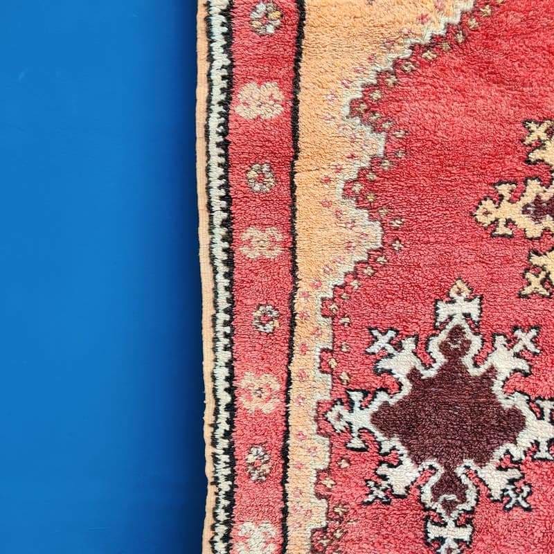 tapis berbere orange