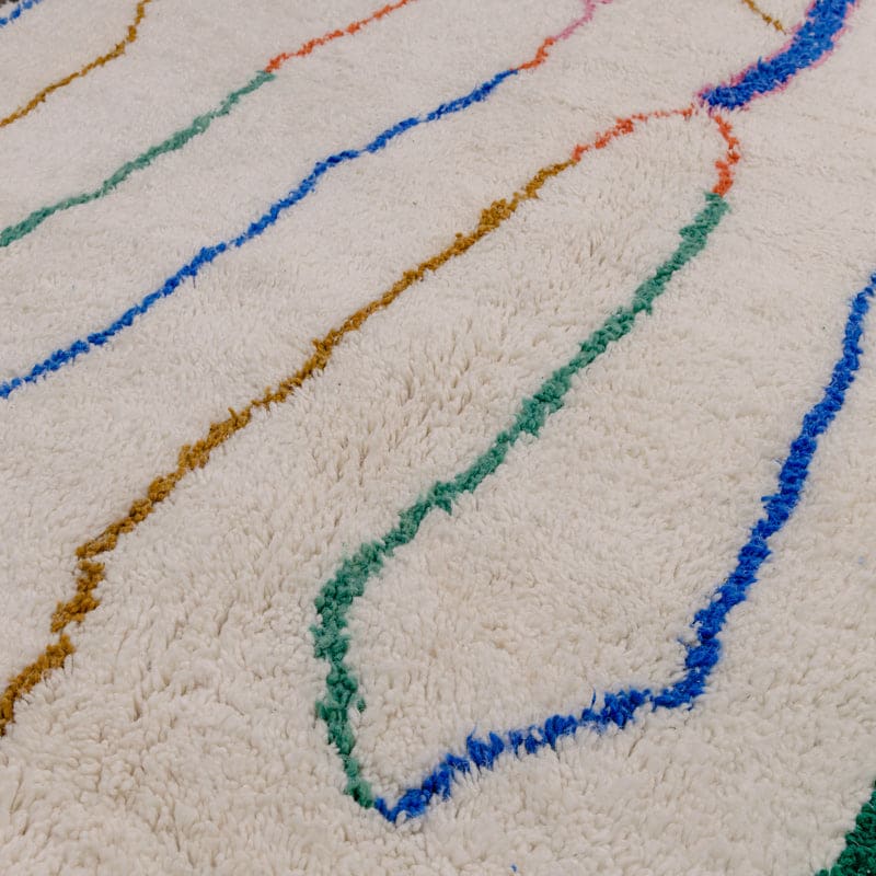 tapis berbere coloré