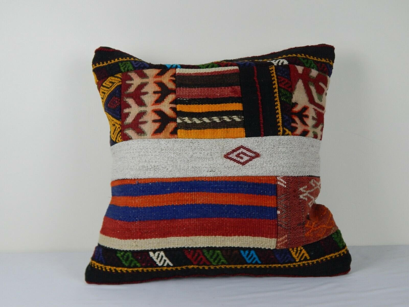 coussin patchwork