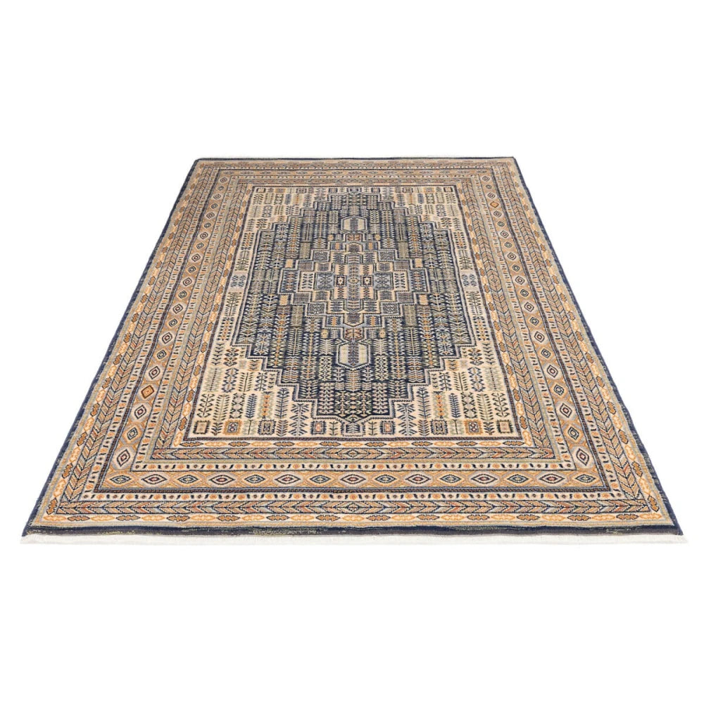 Tapis persan noir antique RAMI