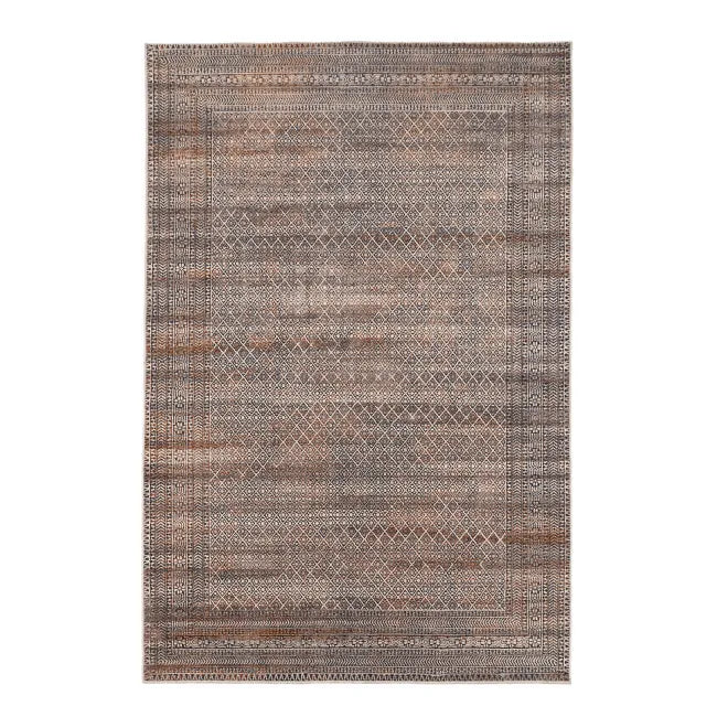 Tapis oriental marron HAKI - Laine