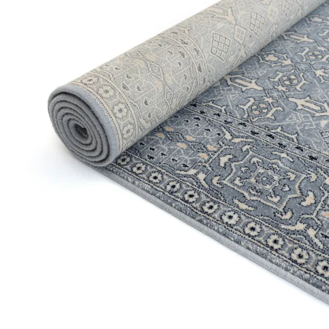 Tapis persan bleu audacieux ABBI