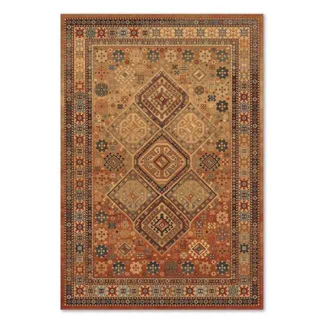 Tapis d'orient rouge vintage TOGA