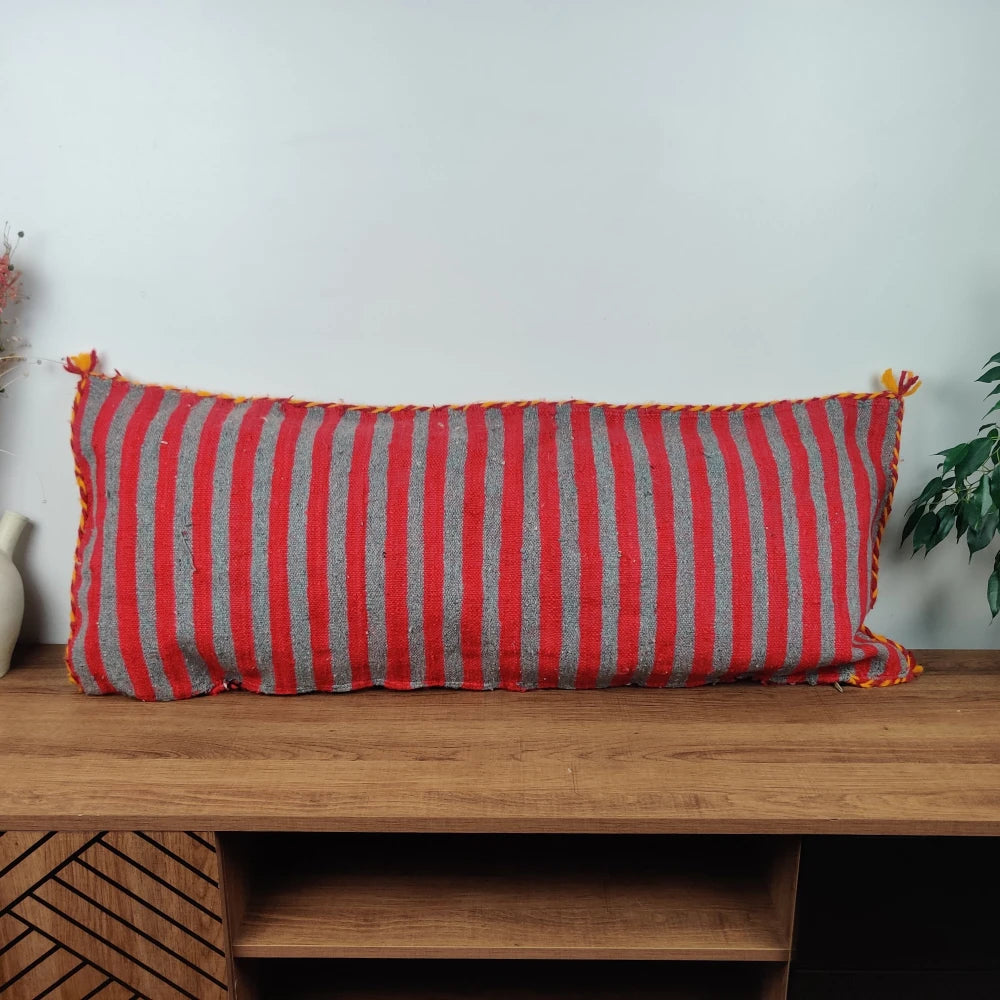 Long Coussin Kilim Marocain Vintage - MAZIR Décoration