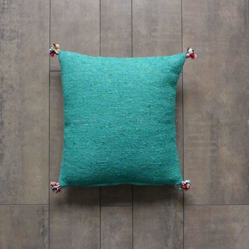 housse de coussin vert