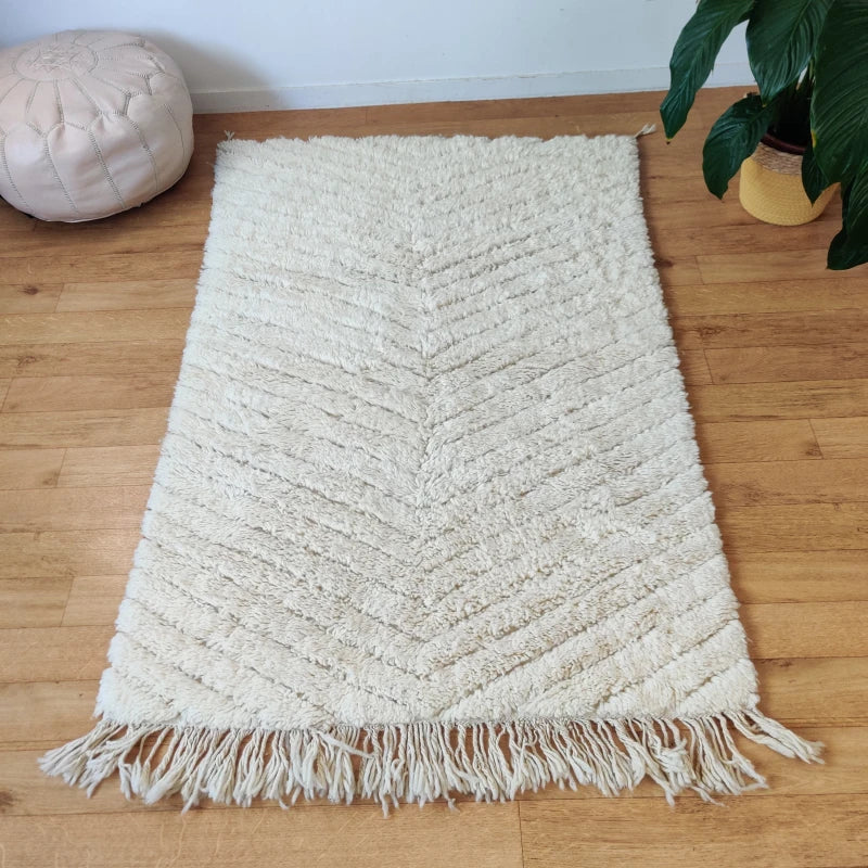 Tapis marocain Beni Ouarain de petite taille