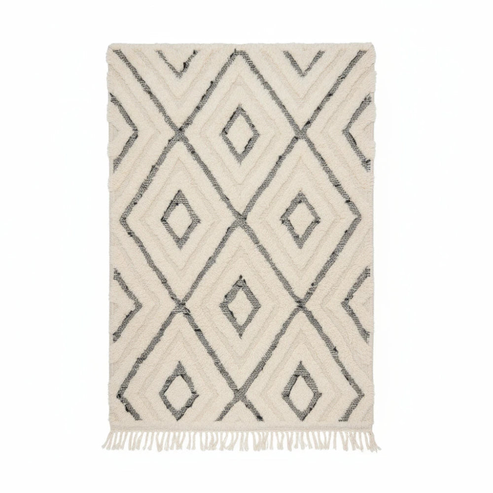 Tapis berbere losanges Creux