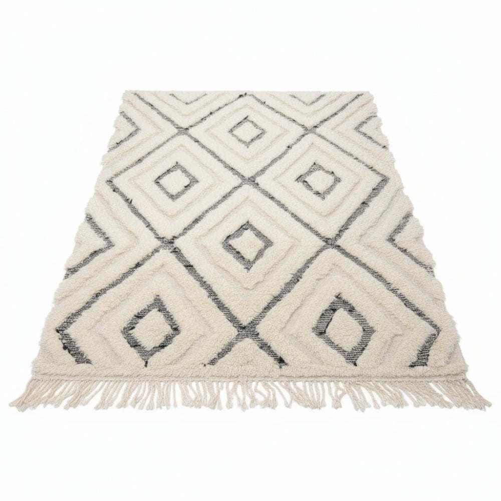 Tapis berbere losanges Creux