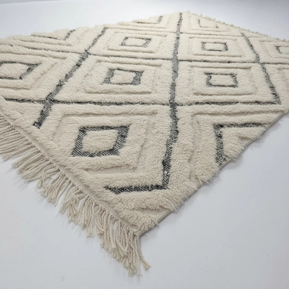 Tapis berbere losanges Creux