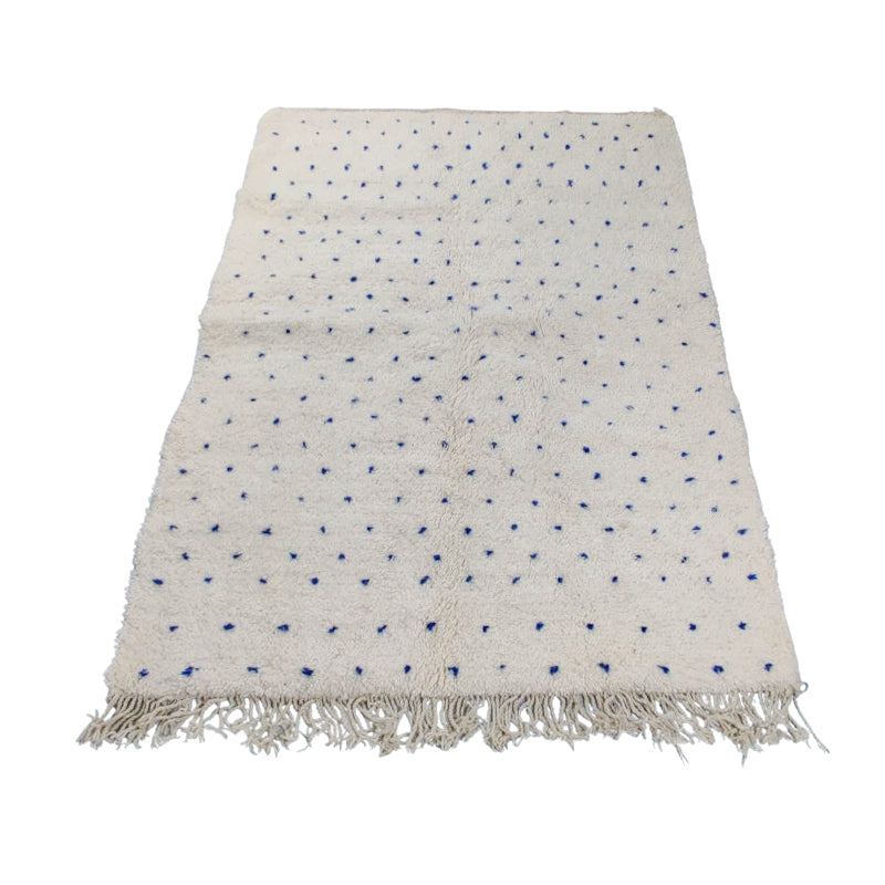 tapis berbere point bleu