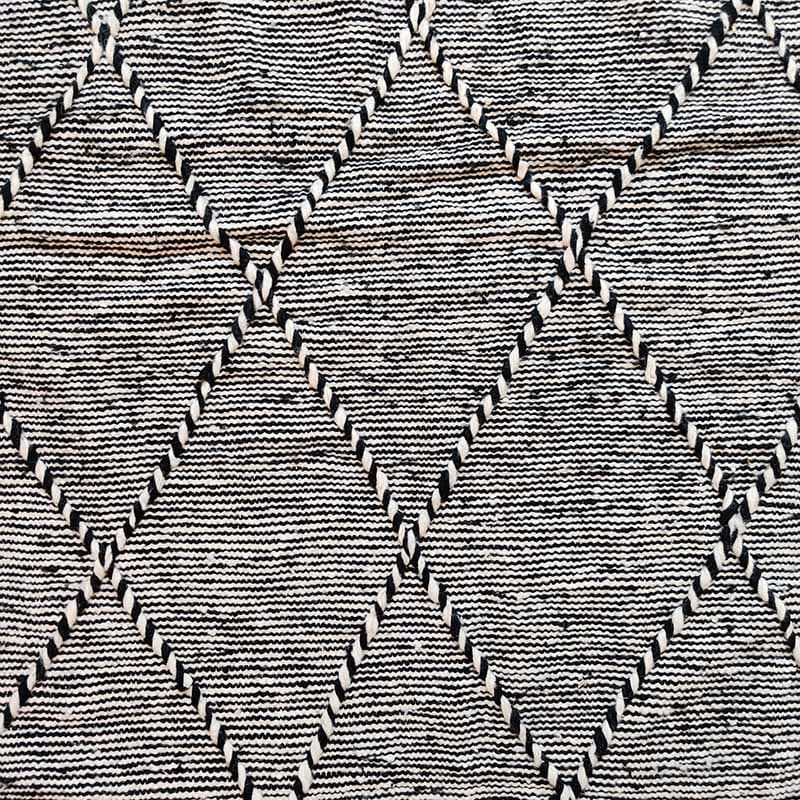 tapis boheme noir
