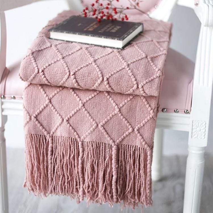 plaid polyester rose