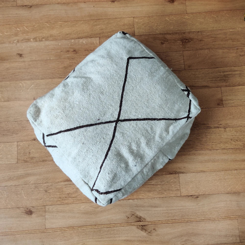 Pouf berbère Kilim - MAZIR Décoration