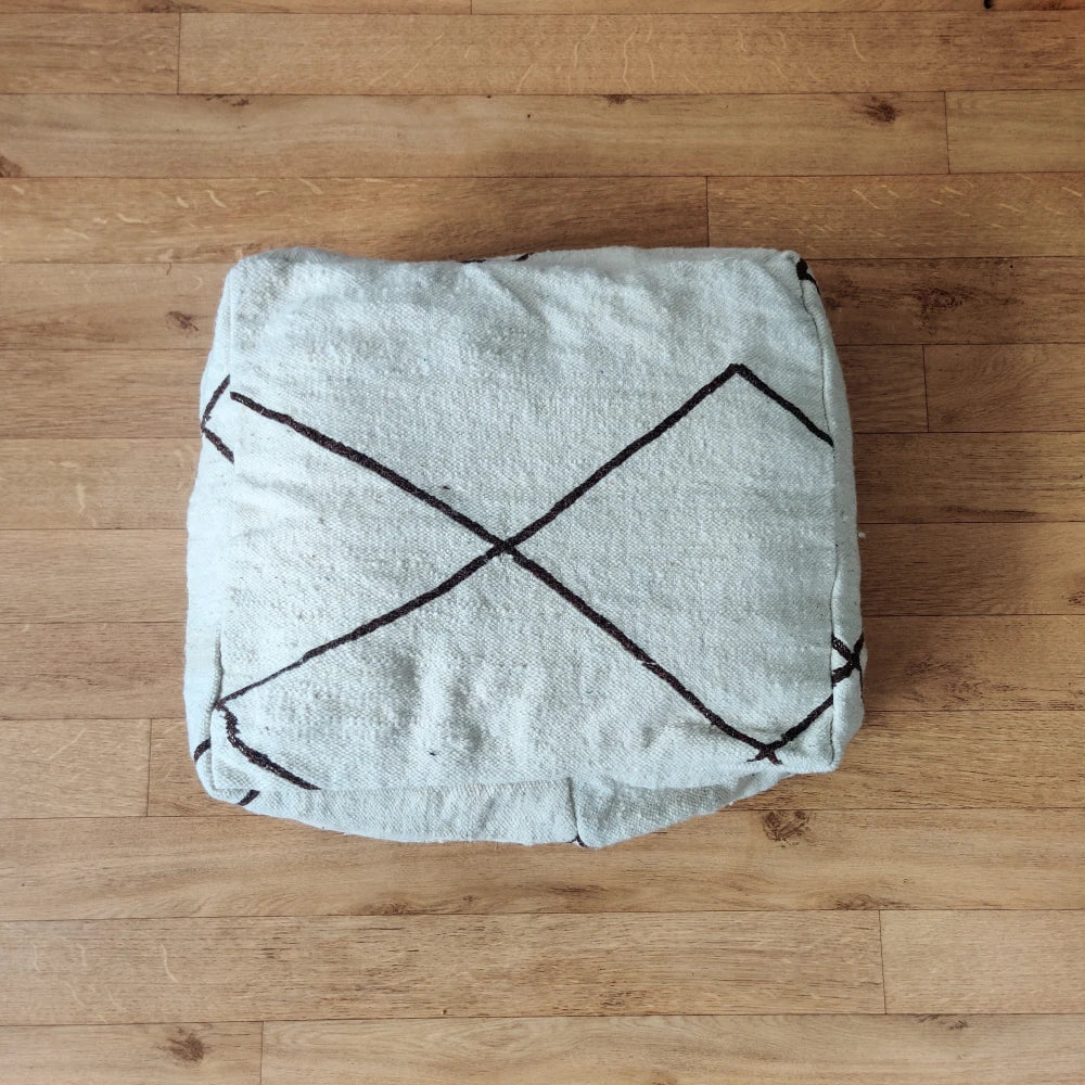 Pouf berbère Kilim - MAZIR Décoration