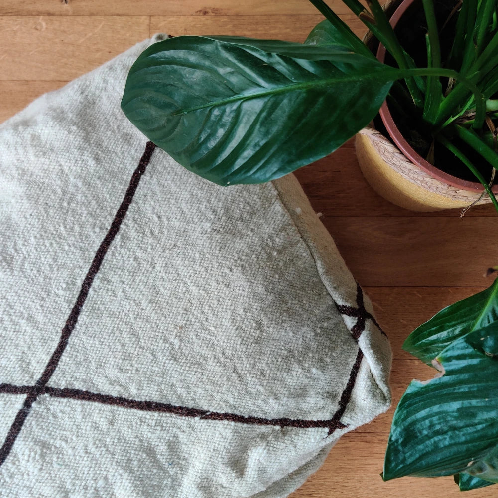 Pouf berbère Kilim - MAZIR Décoration