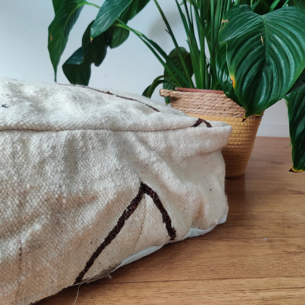 Pouf berbère Kilim - MAZIR Décoration