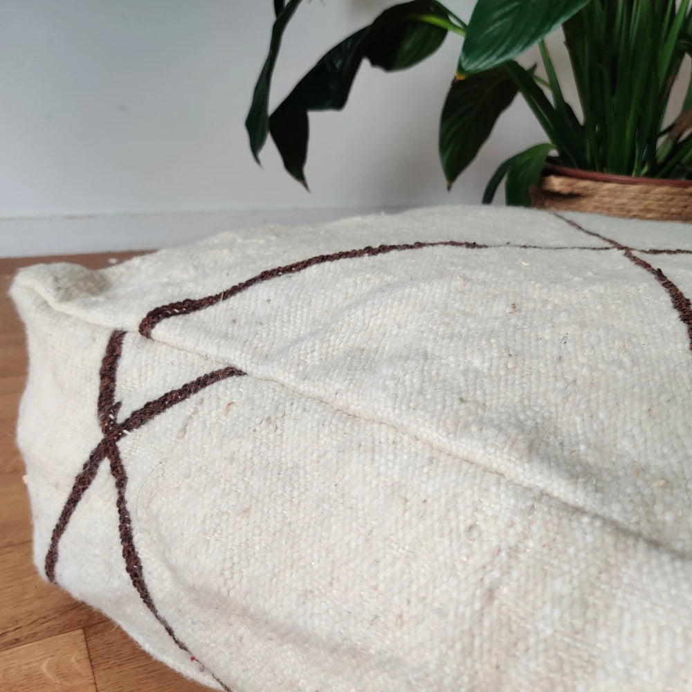 Pouf berbère Kilim - MAZIR Décoration