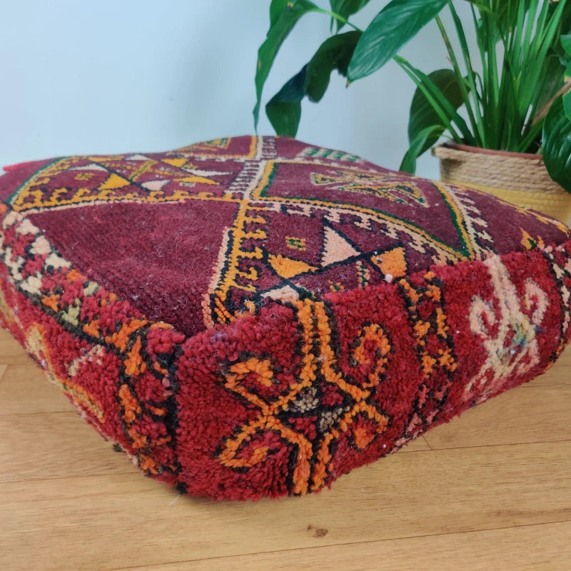 Pouf Berbère Vintage Najji - MAZIR Décoration