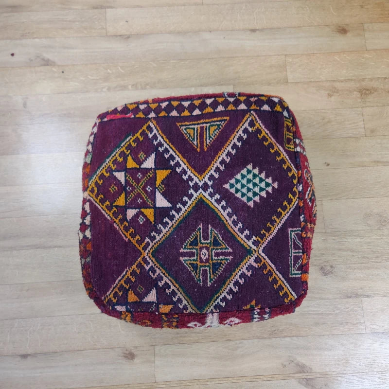 Pouf Berbère Vintage Najji - MAZIR Décoration