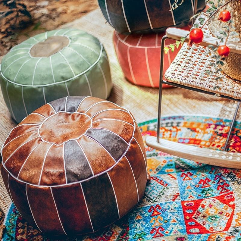 les poufs marocains