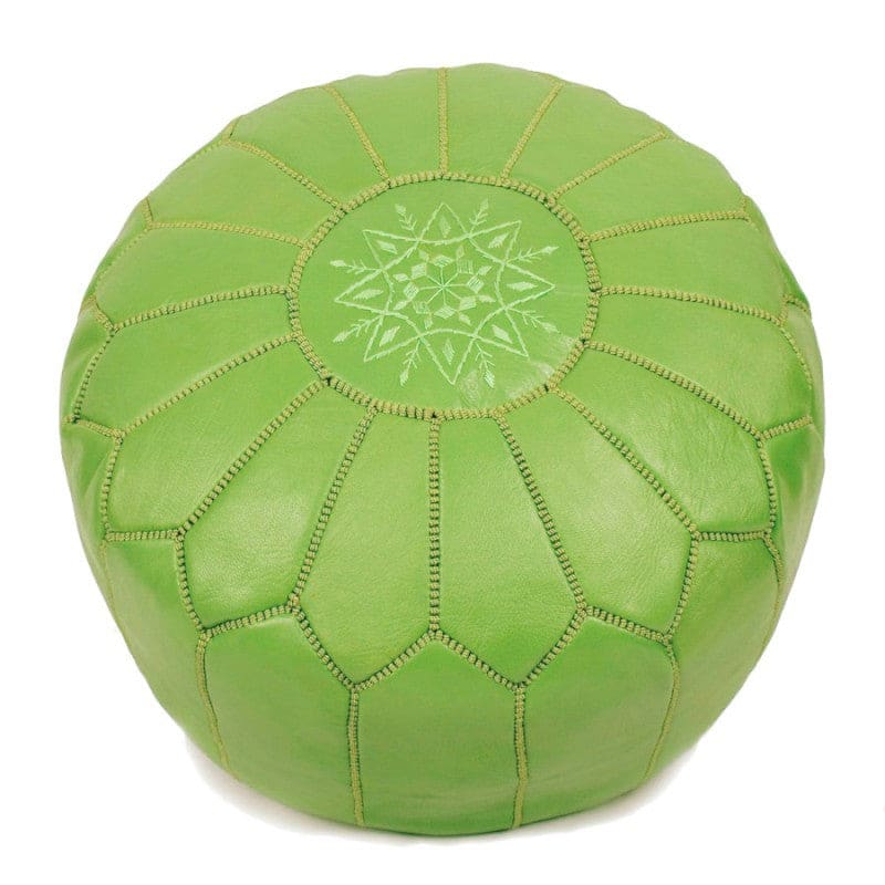 pouf berbere vert