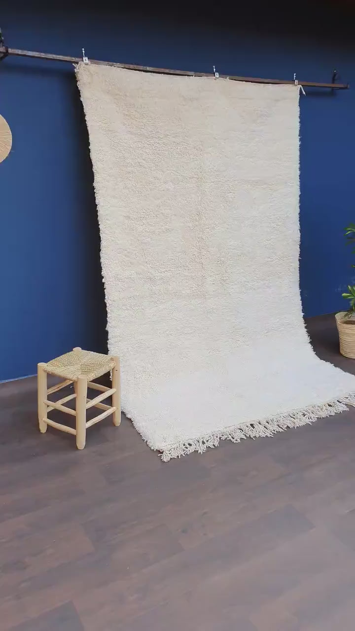 Video du tapis berbère uni