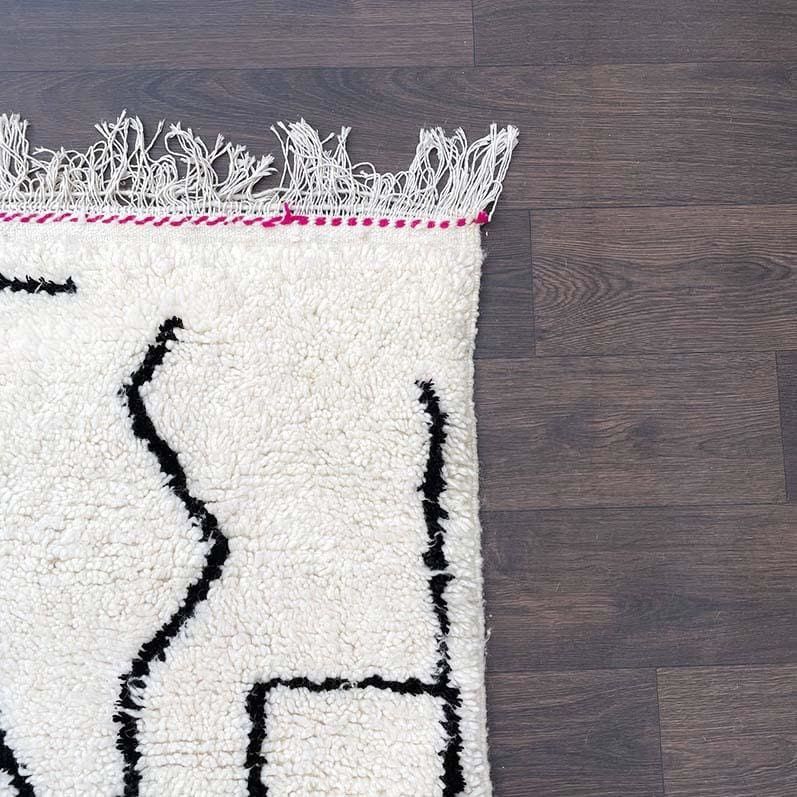 tapis noir berbere