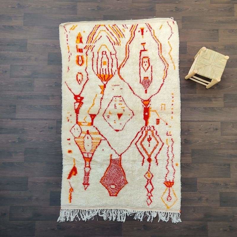 tapis berbere orange