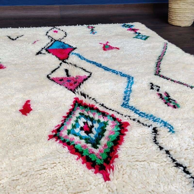tapis berbere coloré