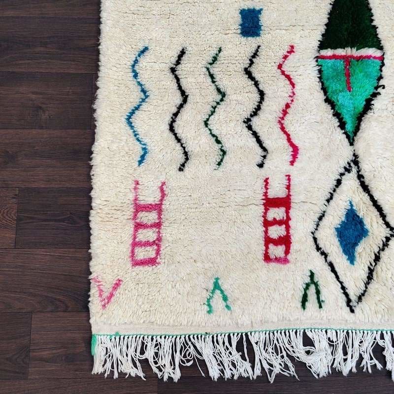 tapis azilal vert
