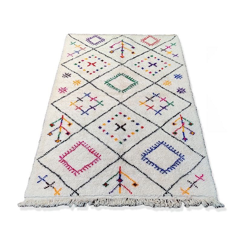 Tapis Béni Ouarain Style Azilal 160x245 cm - Tapis