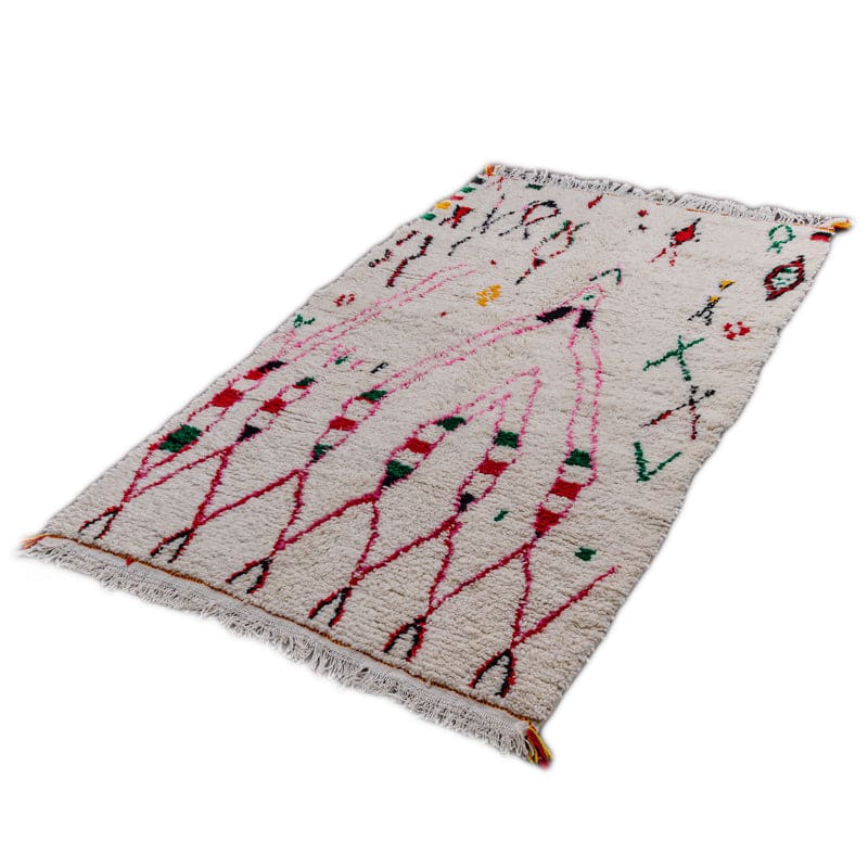 tapis berbere multicolore