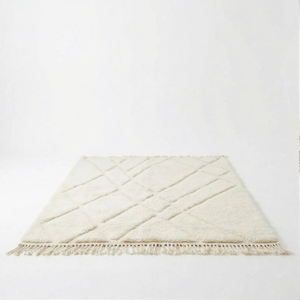 Tapis berbère abstrait épuré Chama