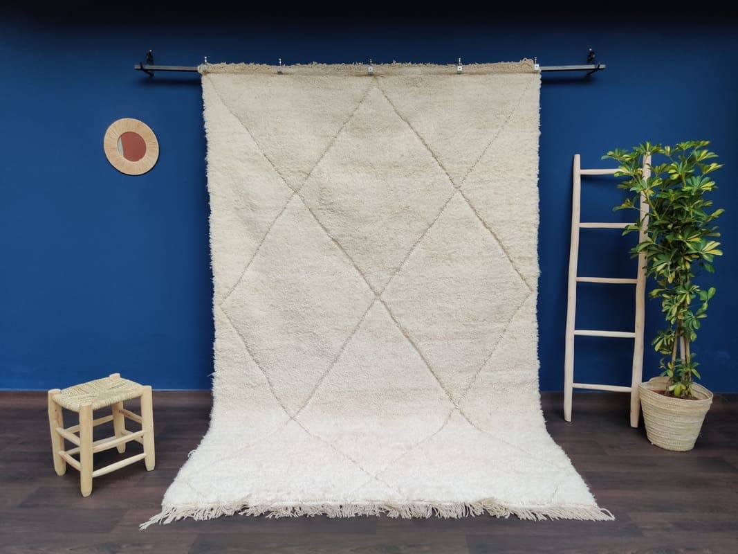 tapis berbere blanc