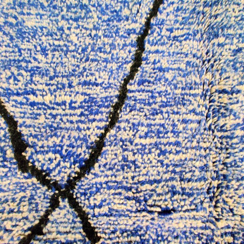 tapis bleu berbère