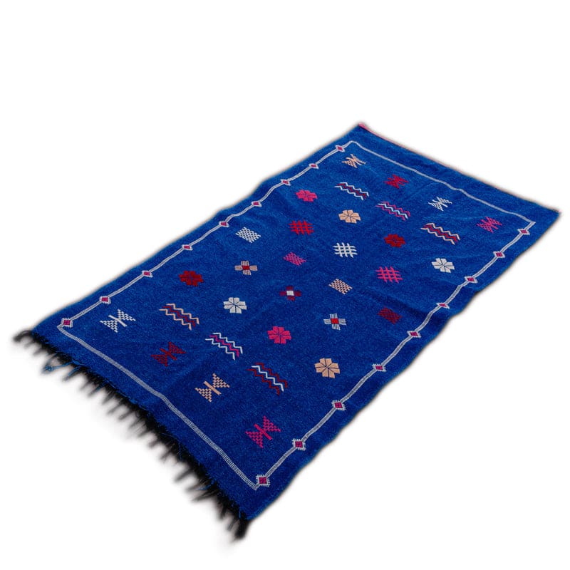 tapis bleu berbere