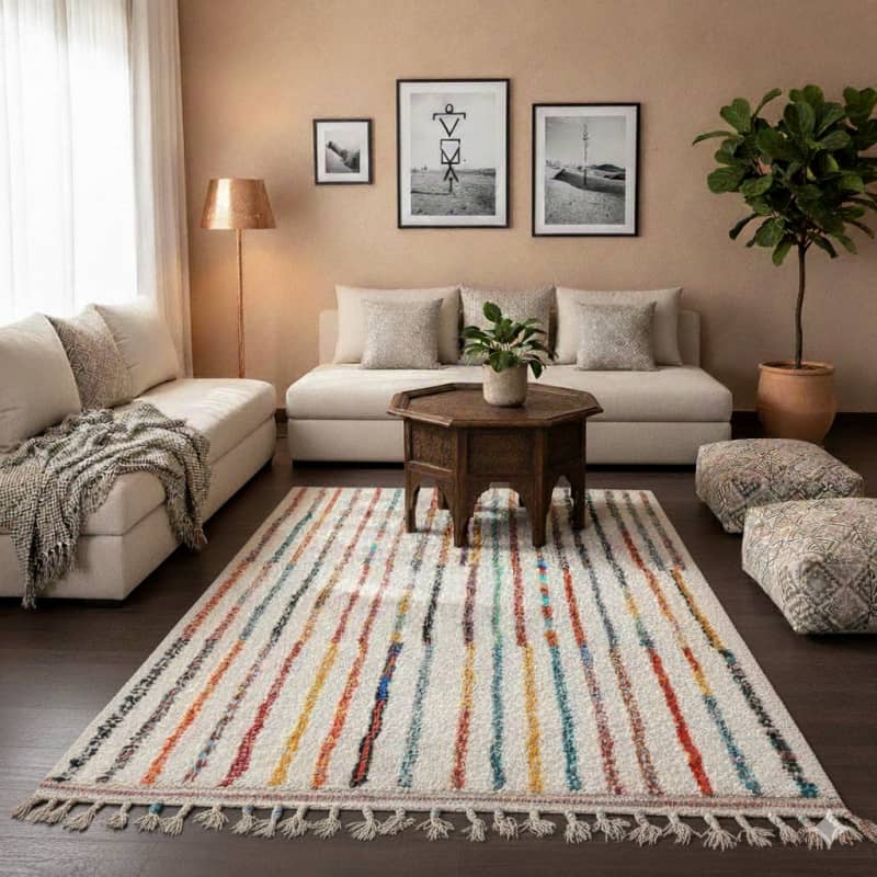 Tapis berbère Coloré Azilal <br> 145x230 cm