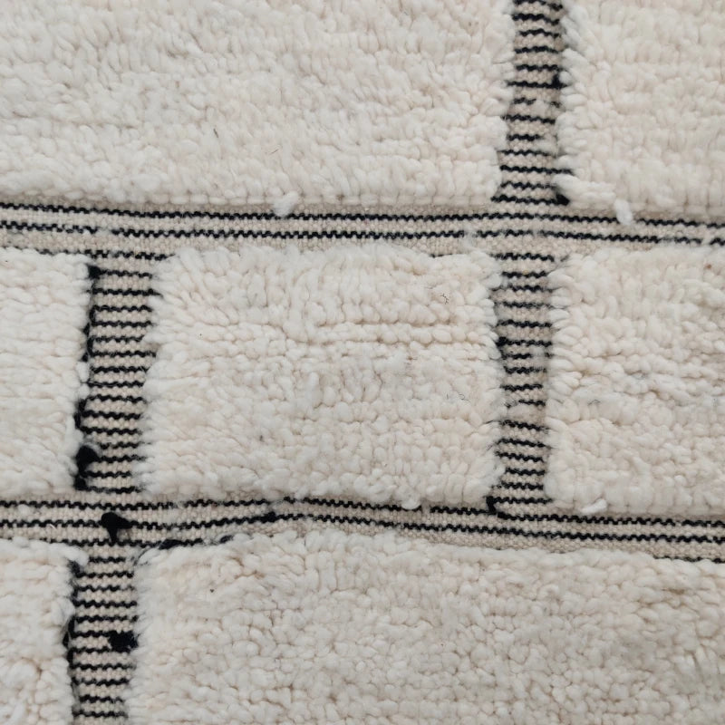 détail du tapis berbere