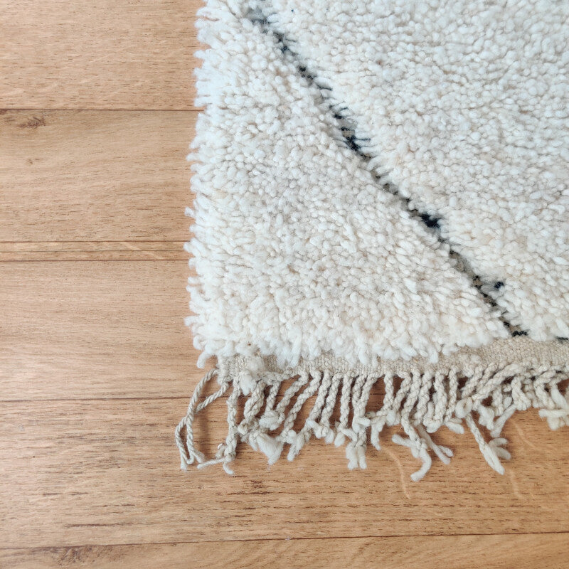 Tapis berbere losanges Creux <br> 100x160 cm - MAZIR Décoration