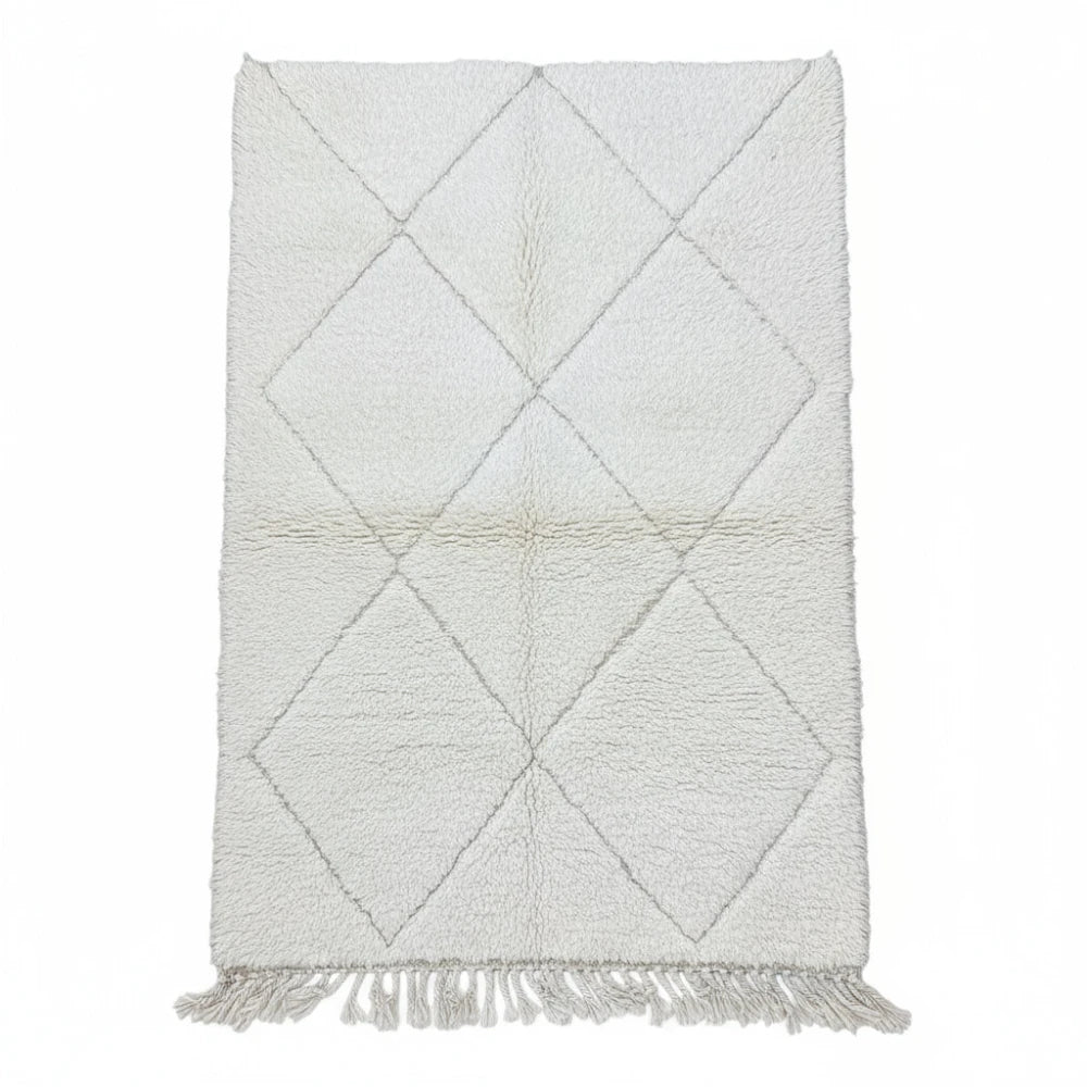 Tapis berbère losanges blancs