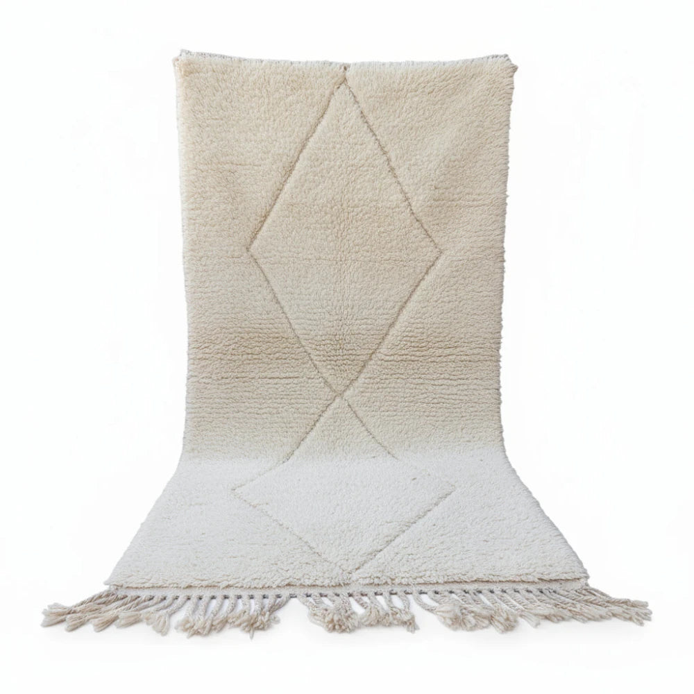 Petit tapis berbère à deux losanges