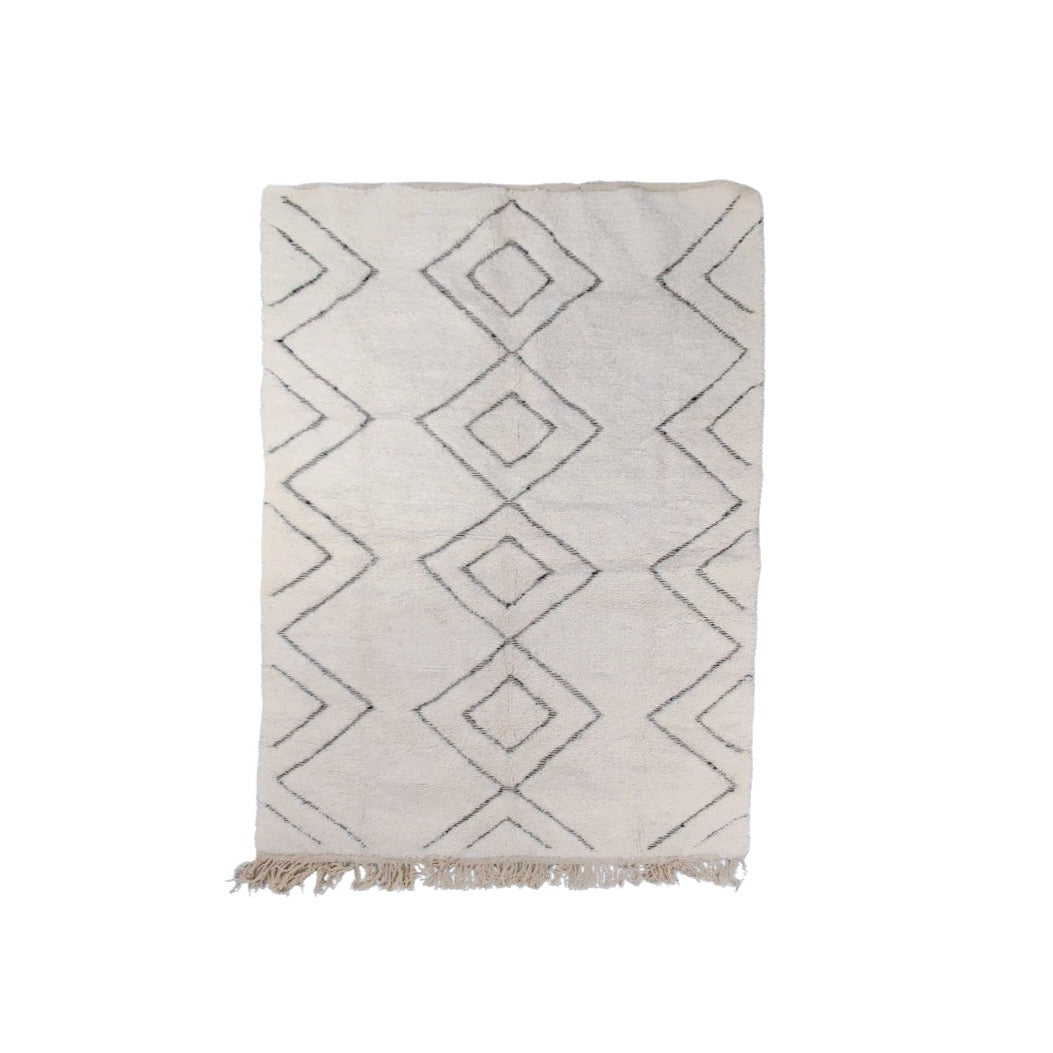 tapis berbère blanc