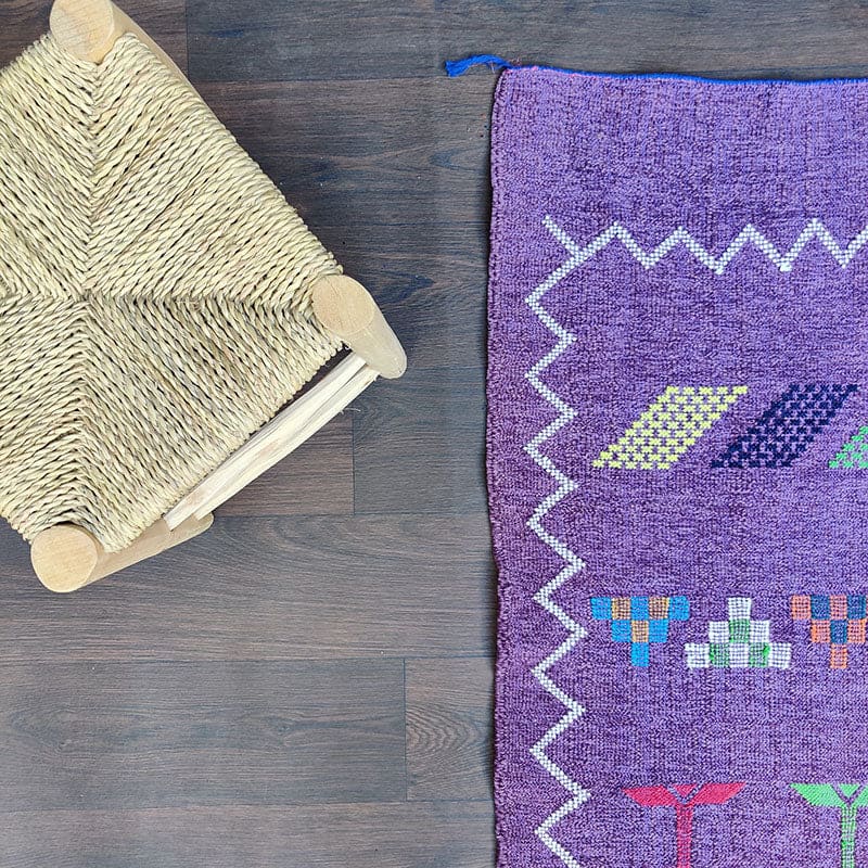 tapis berbere coloré