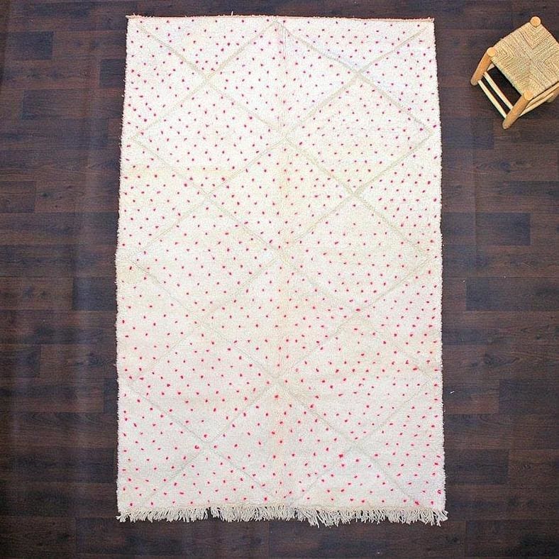 tapis berbere rose