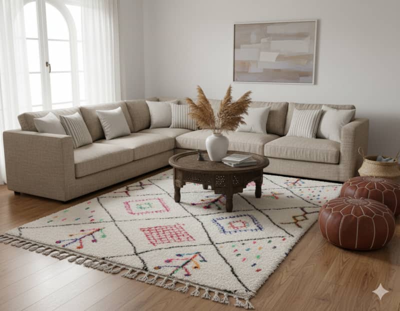 Tapis Berbère Style Azilal <br> 167x260 cm