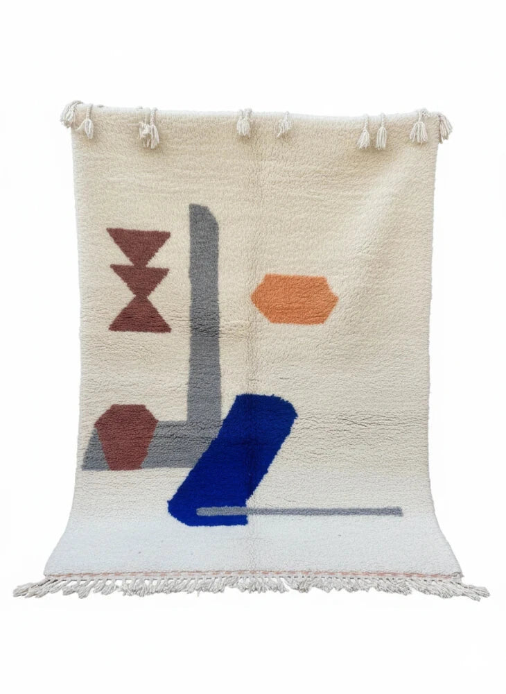 Tapis berbère style Azilal moderne