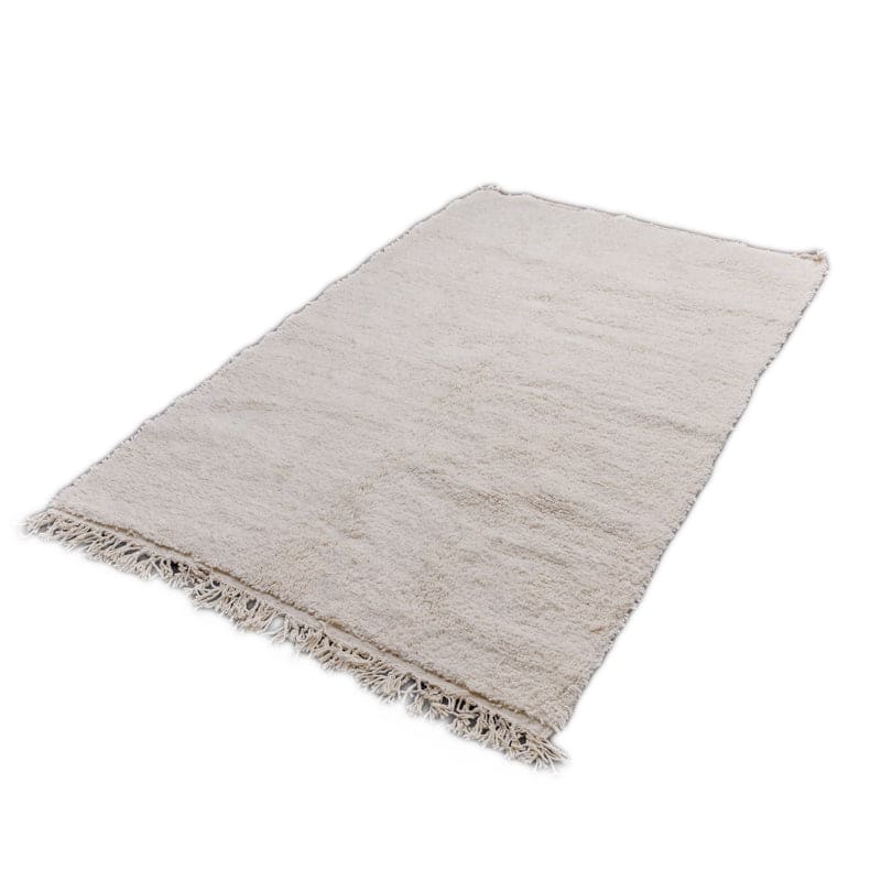 tapis marocain blanc